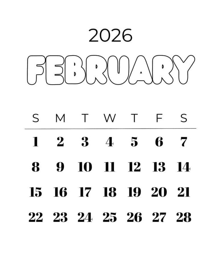 Feburary 2026